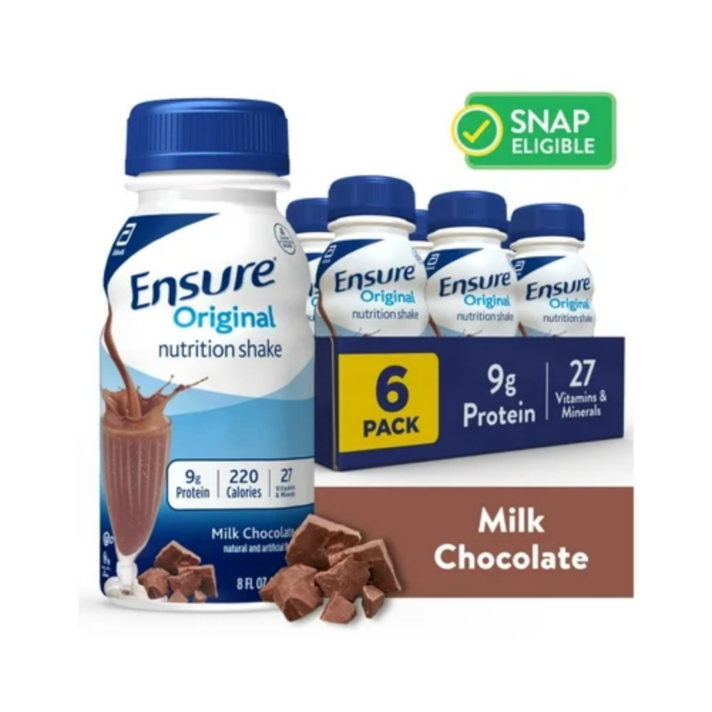 Ensure Original Nutrition Shake Milk Chocolate (8oz 6pk) by Farmacias Savia