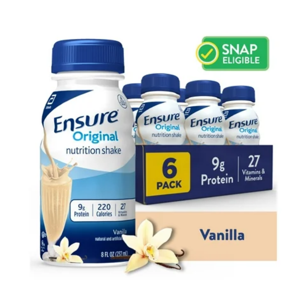 Ensure Original Nutrition Shake Vanilla (8oz 6pk) by Farmacias Savia