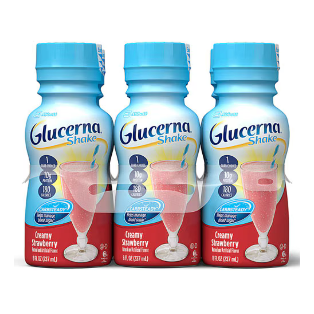 GLUCERNA Strawberry 6 Pack by Farmacias Savia