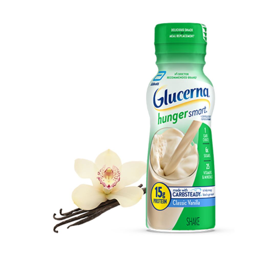 Glucerna Hunger Smart Shake Vanilla (6 ct) by Farmacias Savia