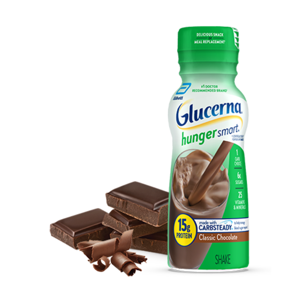 Glucerna Hunger Smart Shake Chocolate (6 ct) by Farmacias Savia