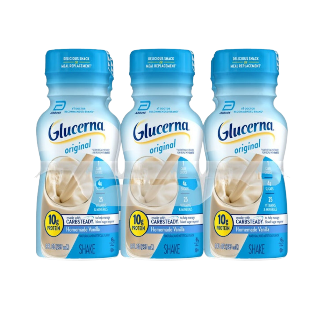 Glucerna Original Nutrition Shake Homemade Vanilla (6pk/8oz) by Farmacias Savia