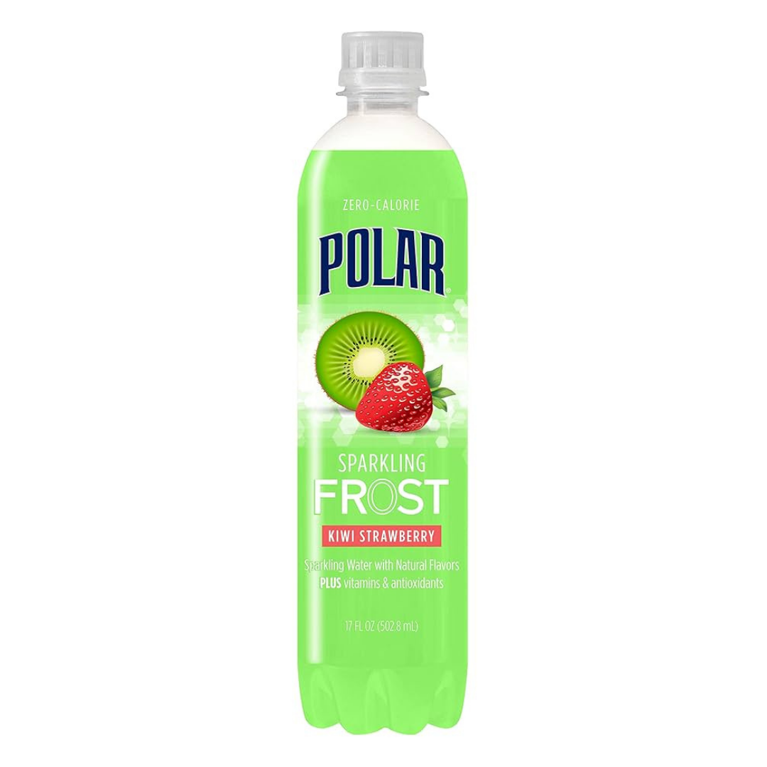Polar Frost Kiwi Strawberry Sparkling Water (16oz) by Farmacias Savia