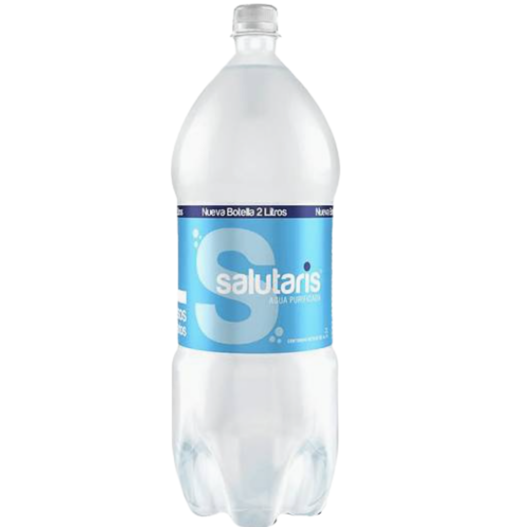 Salutaris Mineral Water Plastic Bottle (1.75L) by Farmacias Savia