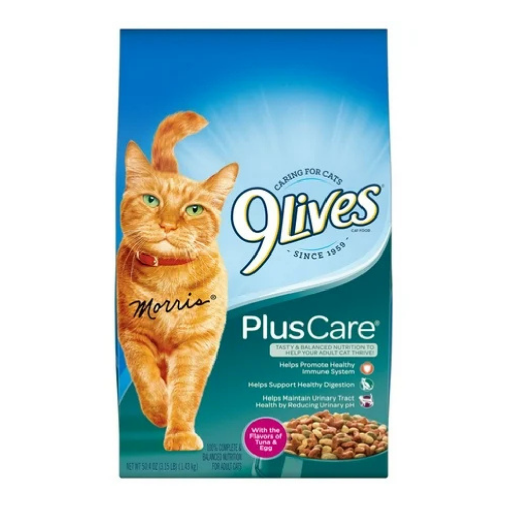 9Lives Plus Care Dry Cat Food (3.15 lb. Bag) by Farmacias Savia