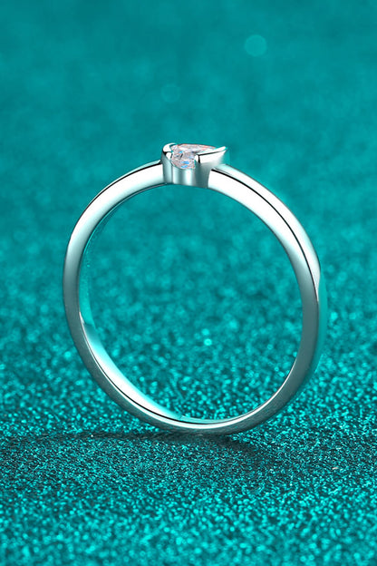 Heart-Shaped Sparkala™ Solitaire Ring by Sparkala