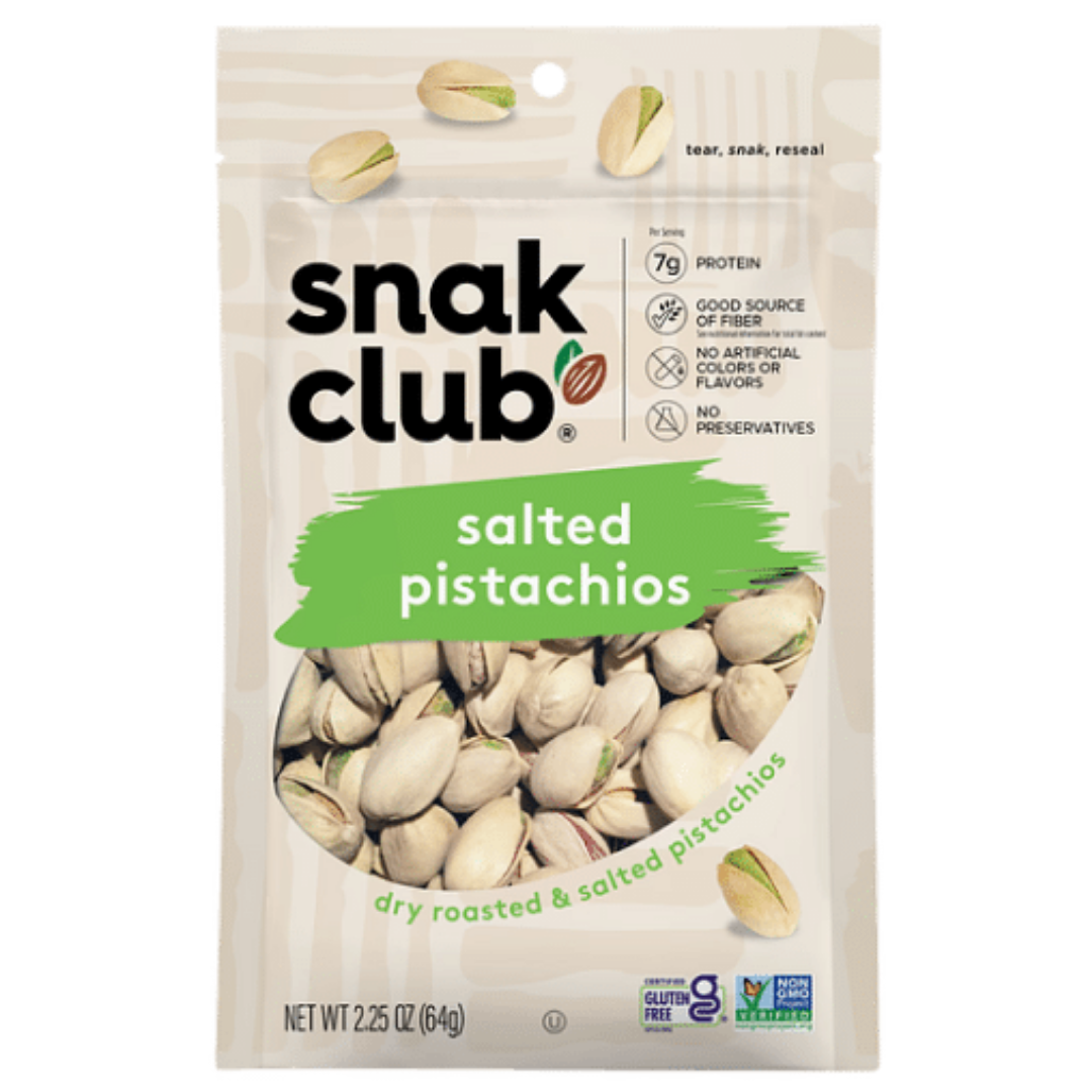 Snack Club Salted Pistachios Premium Snack (2.25oz) by Farmacias Savia
