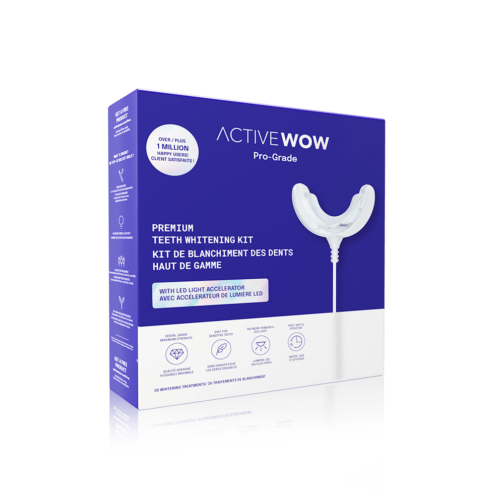 Premium Teeth Whitening Kit by Active Wow
