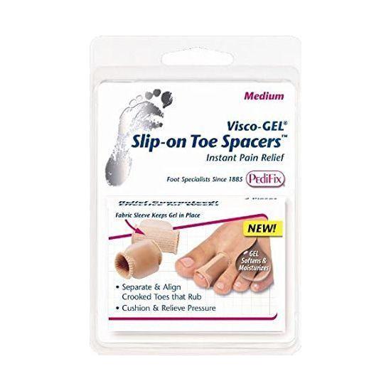 PediFix Visco-Gel Slip-On Toe Spacer Large 2/Pack by Pasteur Pharmacy