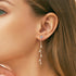 1.38 Carat Sparkala™ Pure Sterling Silver Leaf Earrings by Sparkala