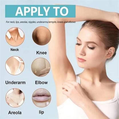 Underarm Creams for Dark Skin Body Crotch Armpit Moisturizing Korean Skincare Products 50G by Korean Skin Care