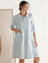 100% Linen Shirt Dress MADISON by LINTICO