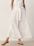 100% Linen Bow-Waist Tiered Pants TARYN by LINTICO