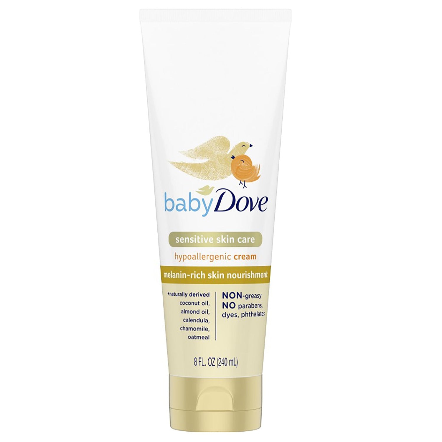 Baby Dove Sensitive Skin Care Hypoallergenic Cream, 8 Oz by Pasteur Pharmacy
