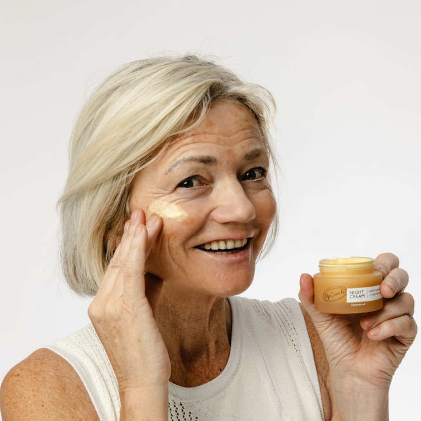 Night Cream with Hyaluronic Acid + Niacinamide by UpCircle