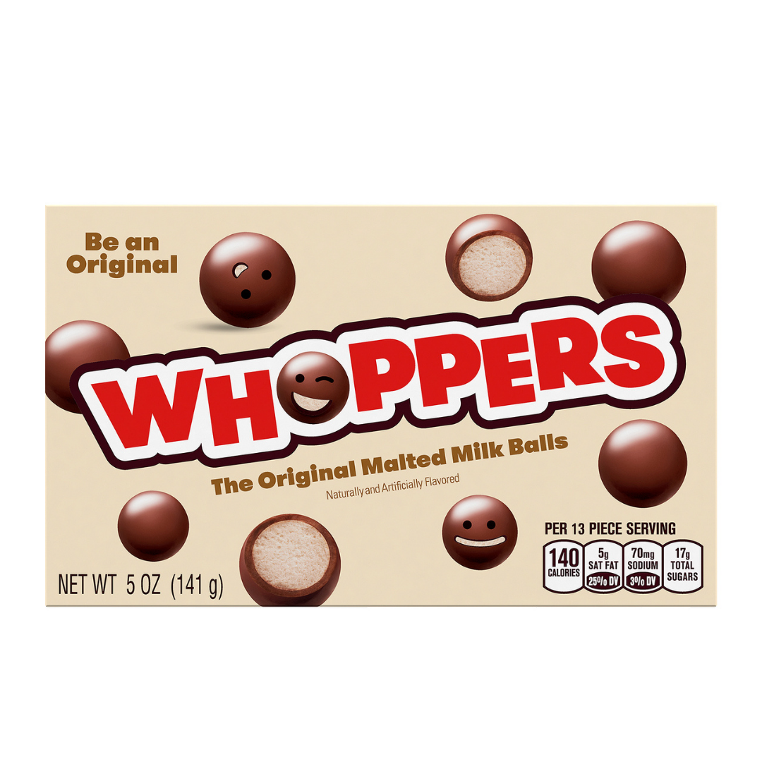 Whoppers The Original Malted Milk Balls Theater Box (5oz) by Farmacias Savia