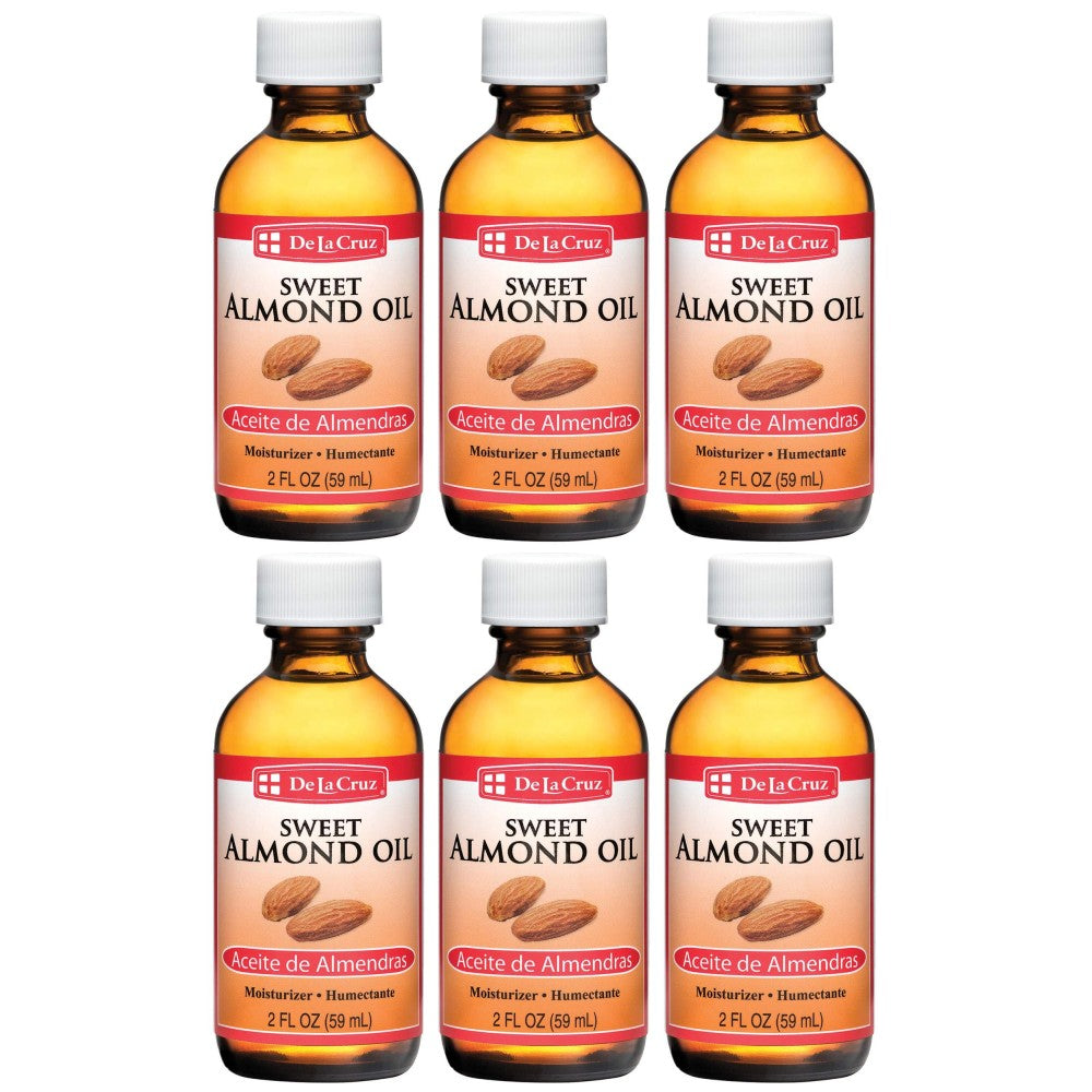 De La Cruz Sweet Almond Oil 2 Oz ( 1 unit ) by Pasteur Pharmacy