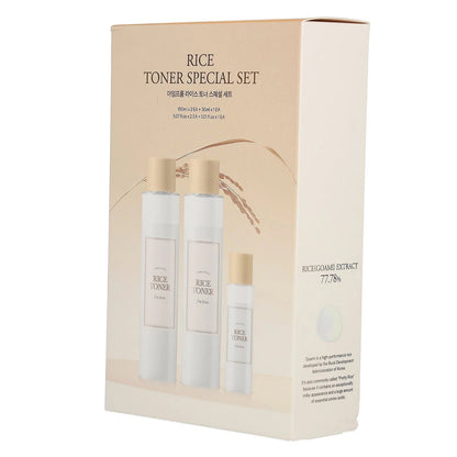 Rice Toner Special Set, 3 Pieces by Korean Skin Care