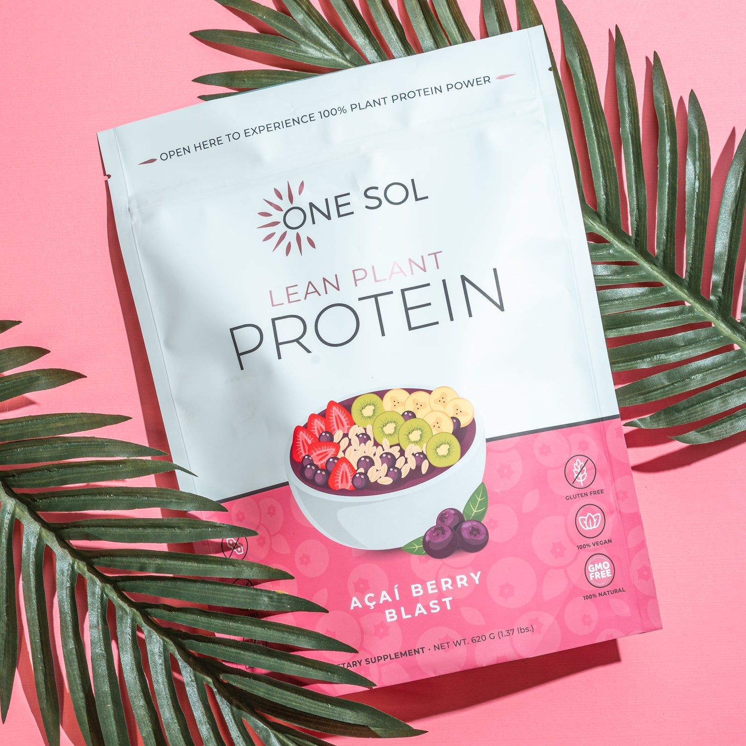 Lean Plant Protein by ONE SOL™ | Natural Plant Based Supplements