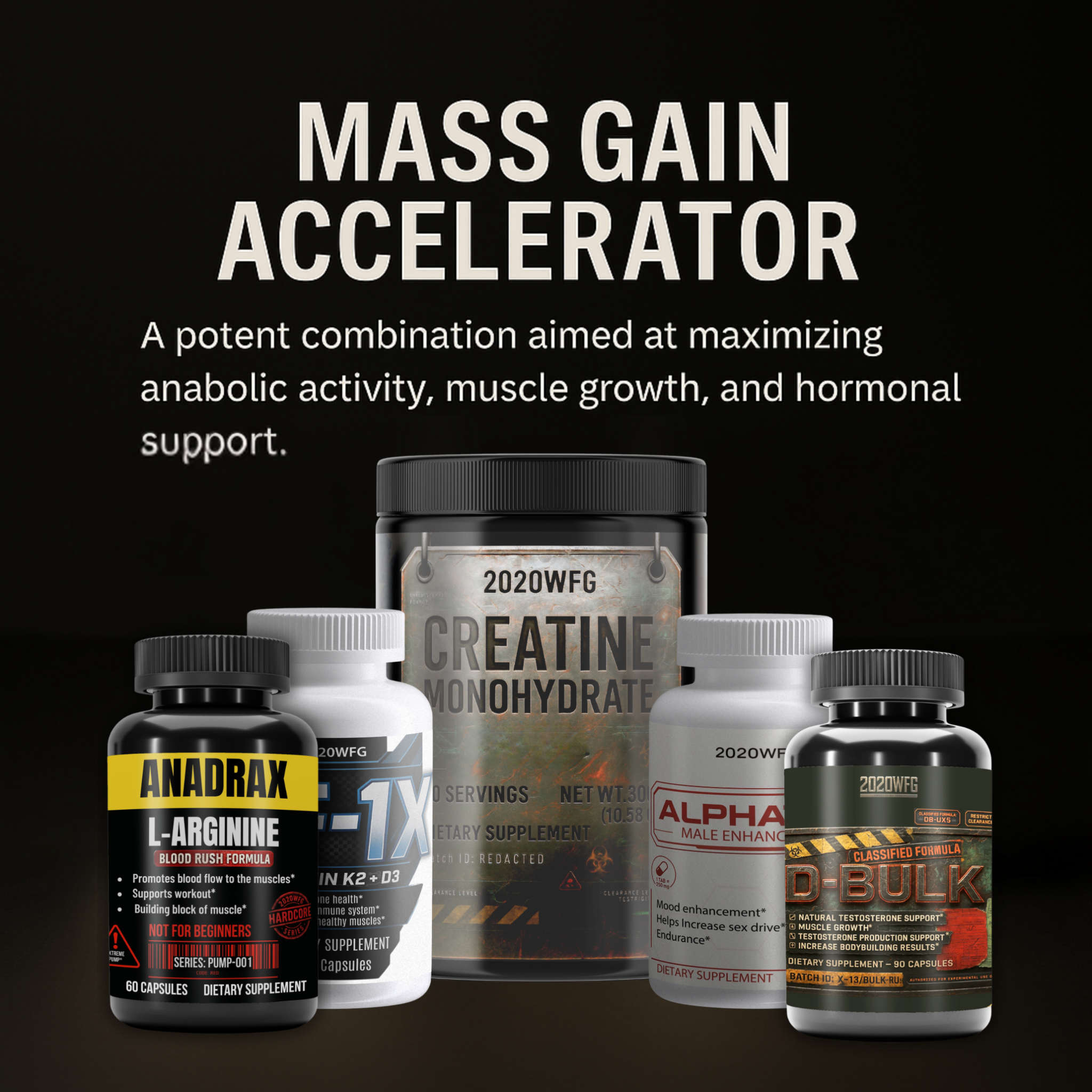 Mass Gain Accelerator by 2020WFG