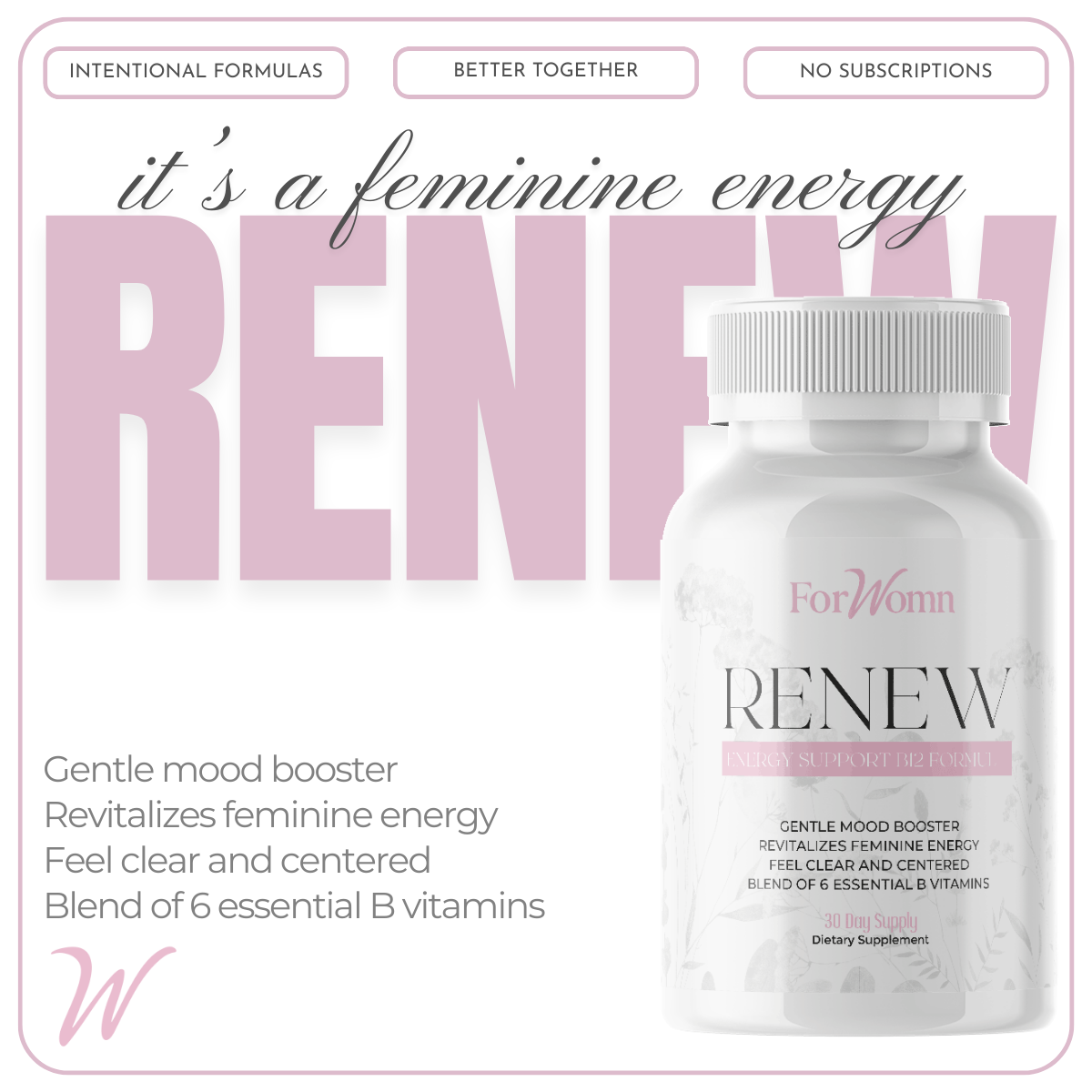 Renew Energy Support B-12 Complex by ForWomn | Women&