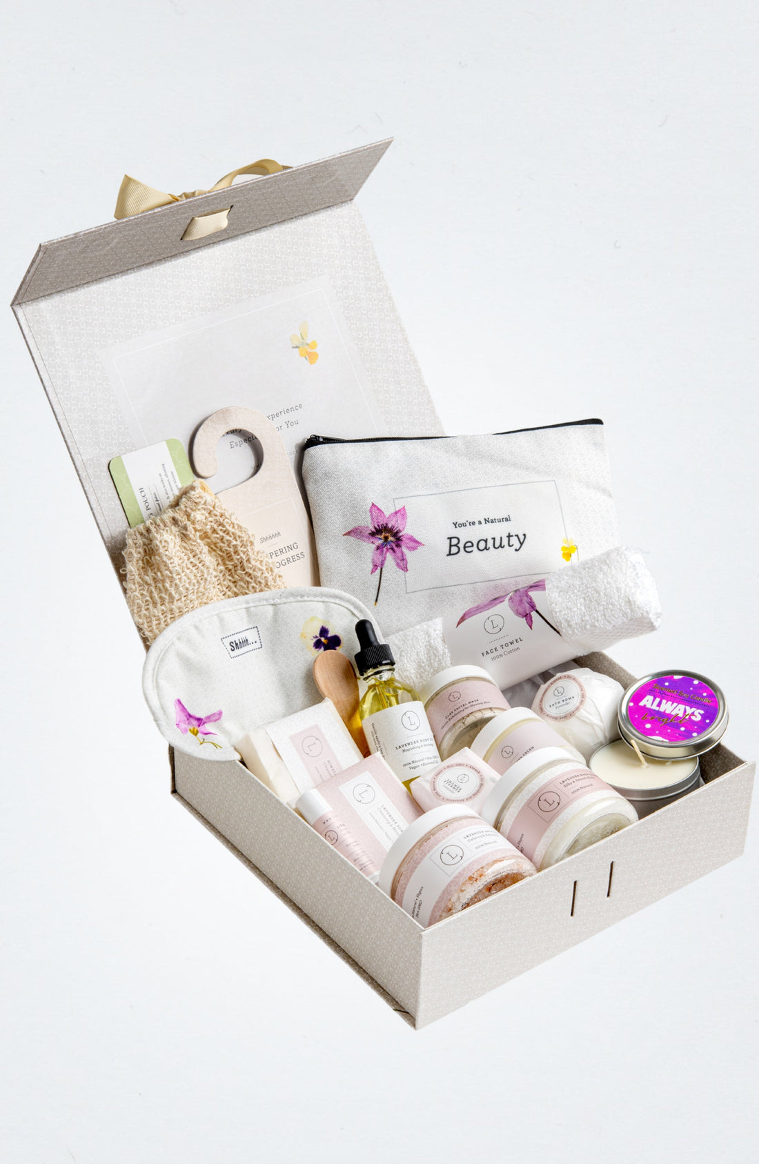 A Special Day Gift, Birthday Gift Basket, Lavender Natural Bath &amp; Body by Lizush