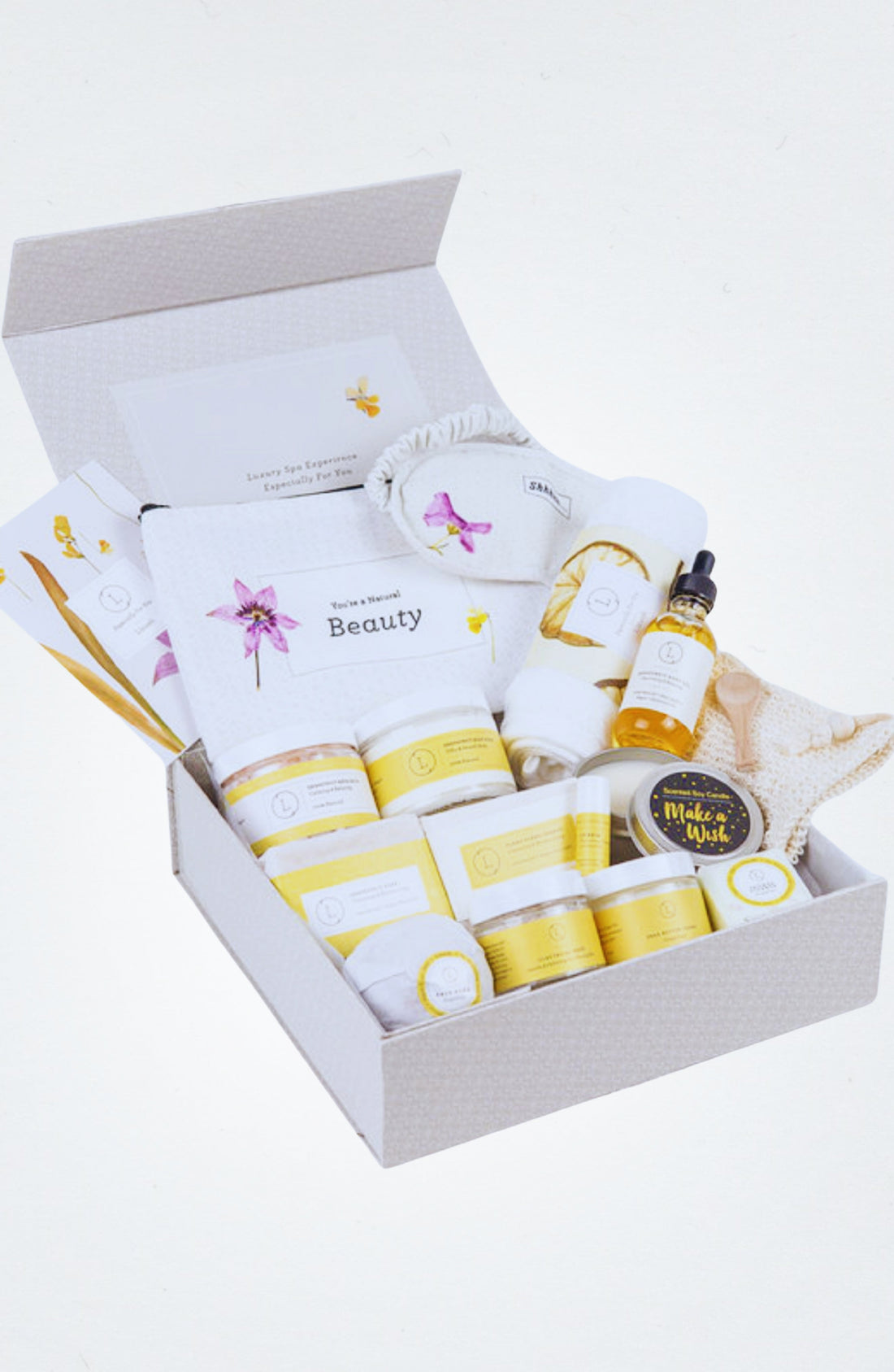 Cheer up Citrus Sunshine Gift Basket, Natural Care Package, Recovery Gift, New home gift, Attention Gift by Lizush