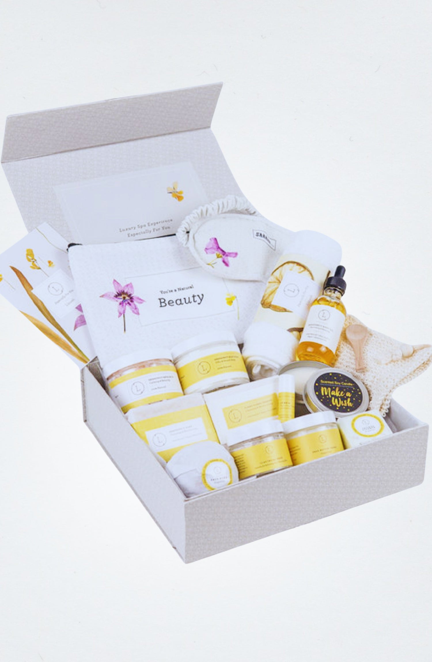 Cheer up Citrus Sunshine Gift Basket, Natural Care Package, Recovery Gift, New home gift, Attention Gift by Lizush