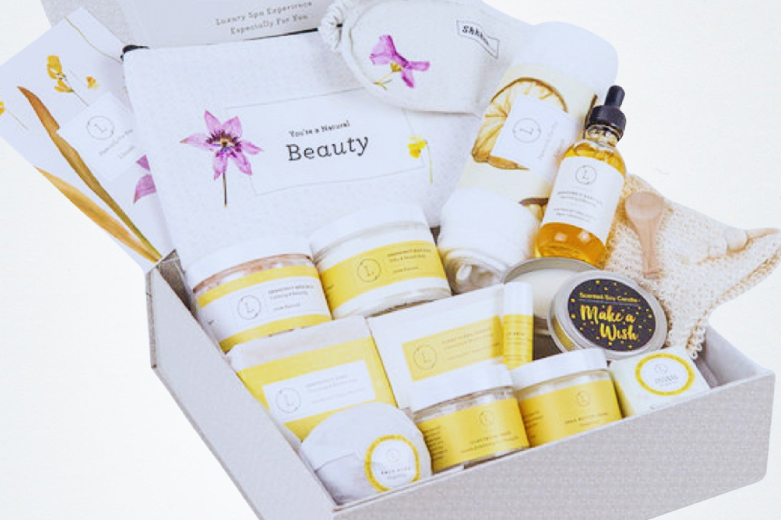 Cheer up Citrus Sunshine Gift Basket, Natural Care Package, Recovery Gift, New home gift, Attention Gift by Lizush