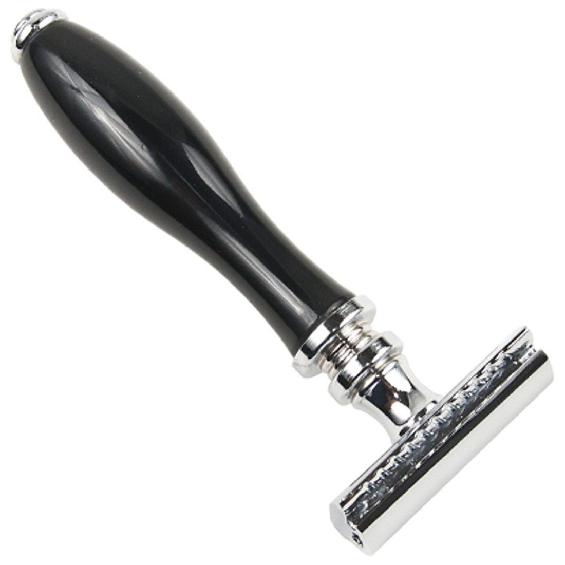 Parker 111B Black Resin Handle Safety Razor by Pasteur Pharmacy