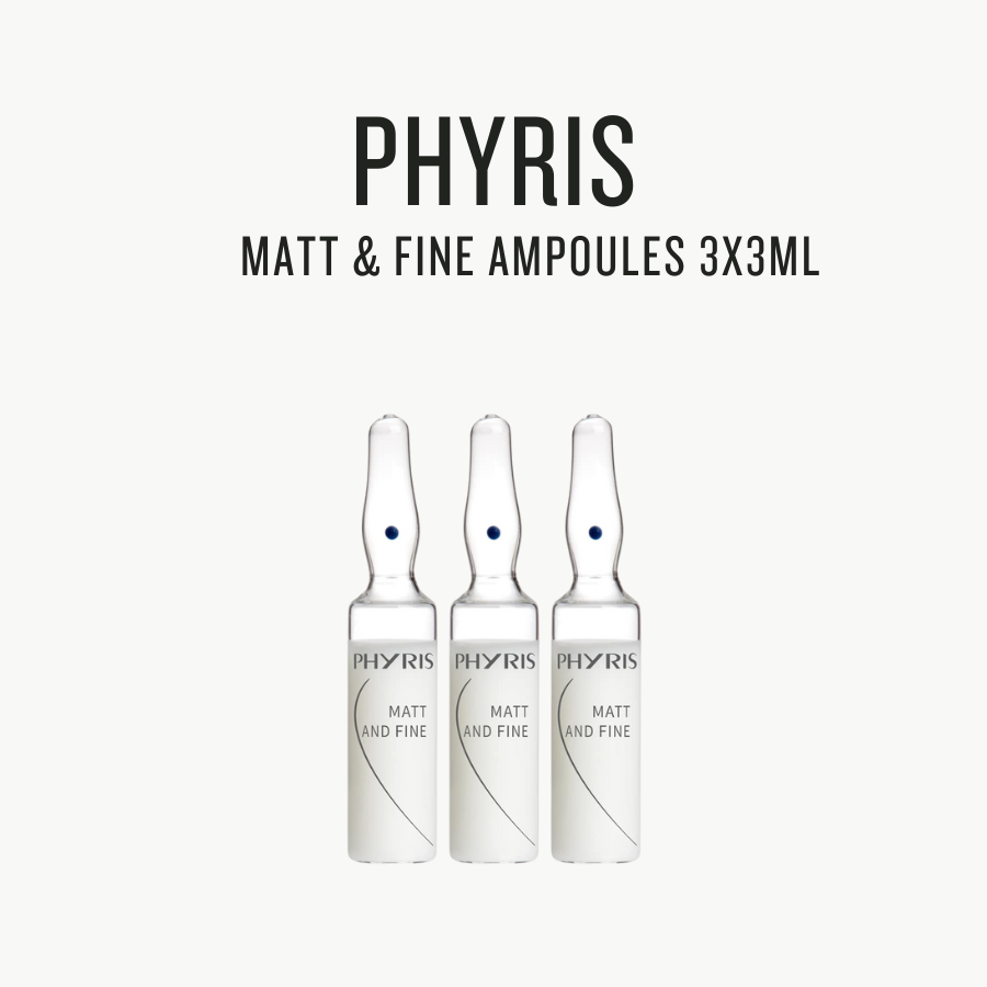 [ PHYRIS ] Matt &amp; Fine Ampoules 3x3ml by Pi-Boo