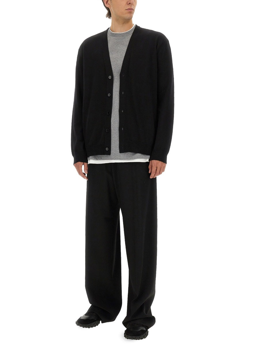 Jil Sander Men Merino Wool Cardigan by Luosophy