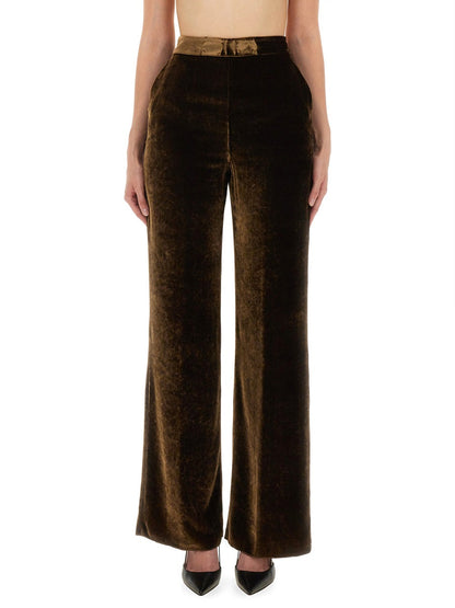 Etro Women Velvet Pants by Luosophy