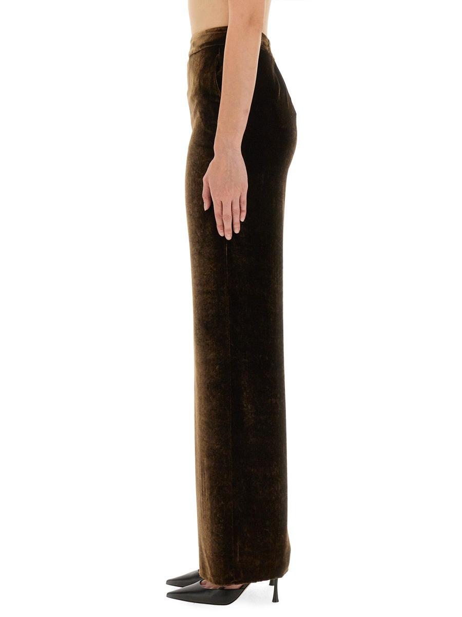 Etro Women Velvet Pants by Luosophy