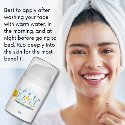42 - Fresh Face Organix Rejuvenating Facial Moisturizer by COLEHERBALS LLC