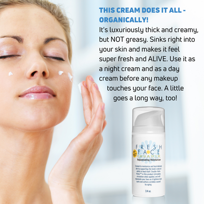 42 - Fresh Face Organix Rejuvenating Facial Moisturizer by COLEHERBALS LLC