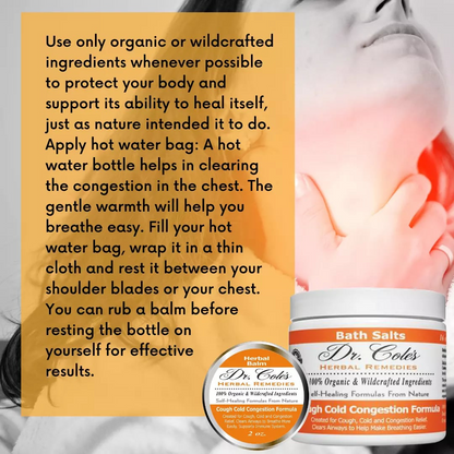 26 - Dr. Cole’s Organic Cough Cold Congestion Relief Balm by COLEHERBALS LLC