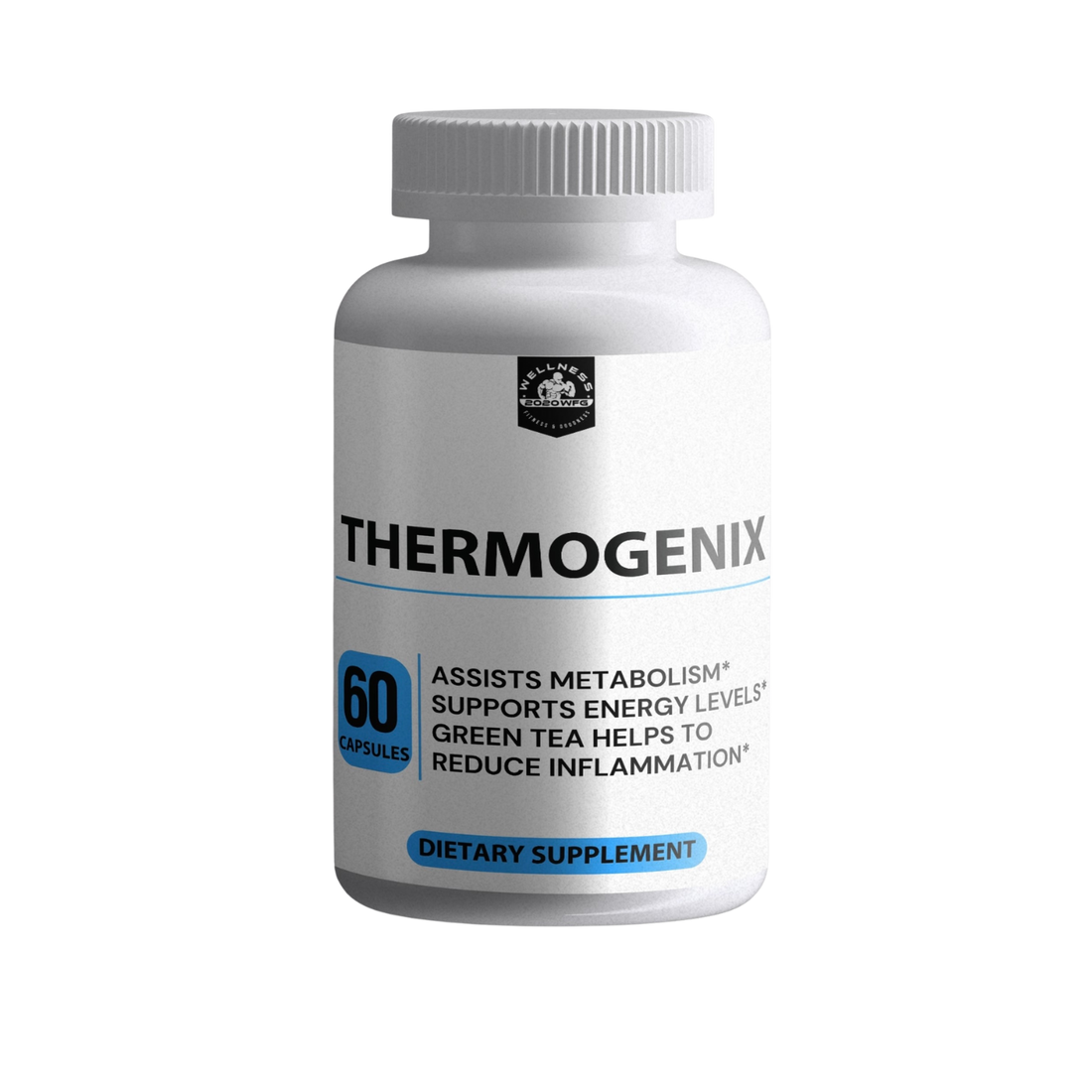 THERMOGENIX: Advanced Metabolic Igniter | 60 Capsules – Green Coffee Bean, Raspberry Ketone &amp; Garcinia Cambogia Extract for Healthy Weight Management by 2020WFG