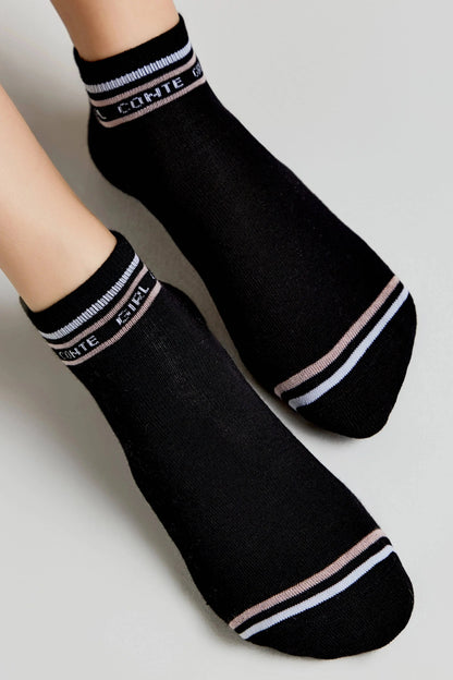 Cotton Ankle Socks Conte Active 572 - Terry Foot