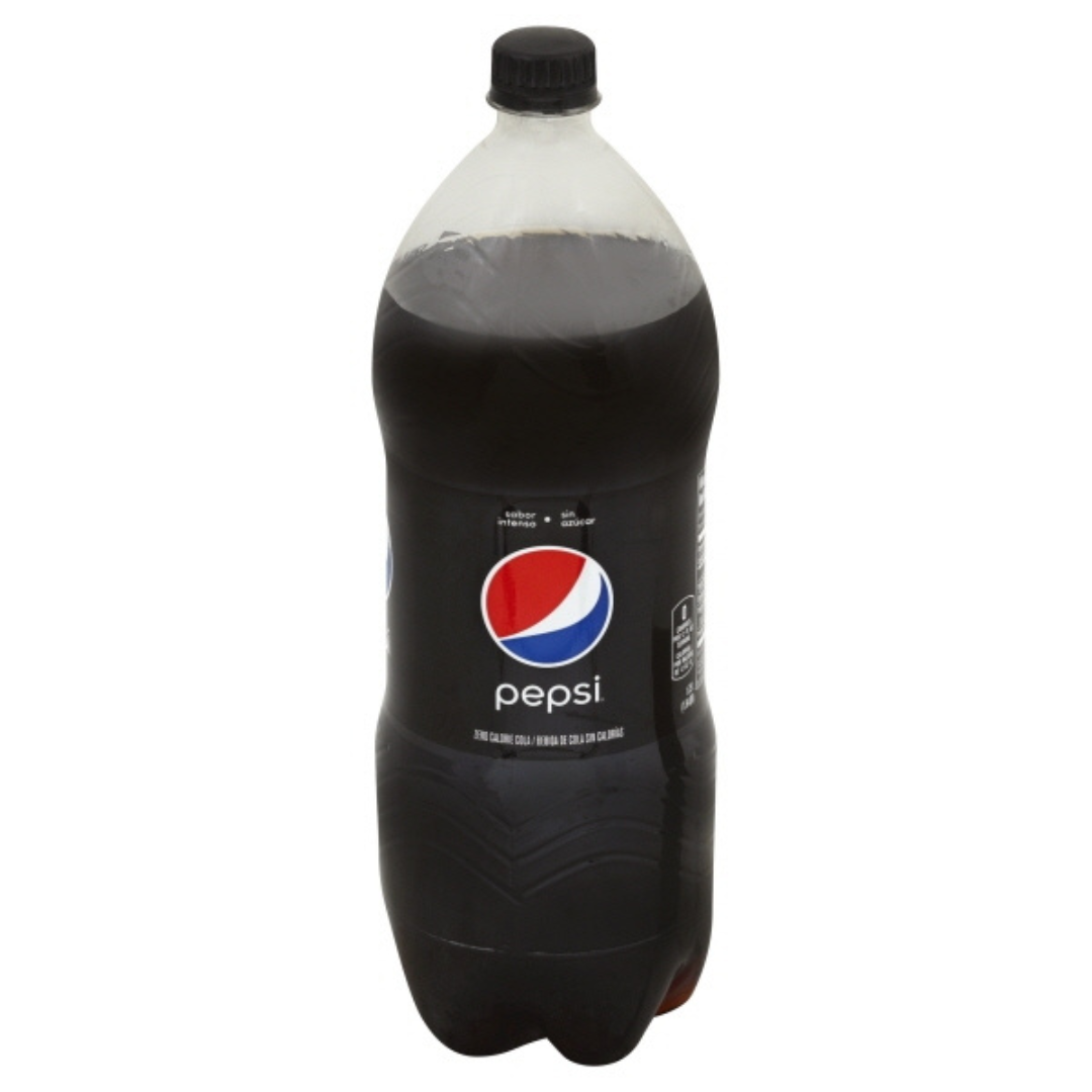 Pepsi Black Zero Sugar Cola Soda (1.75L) by Farmacias Savia