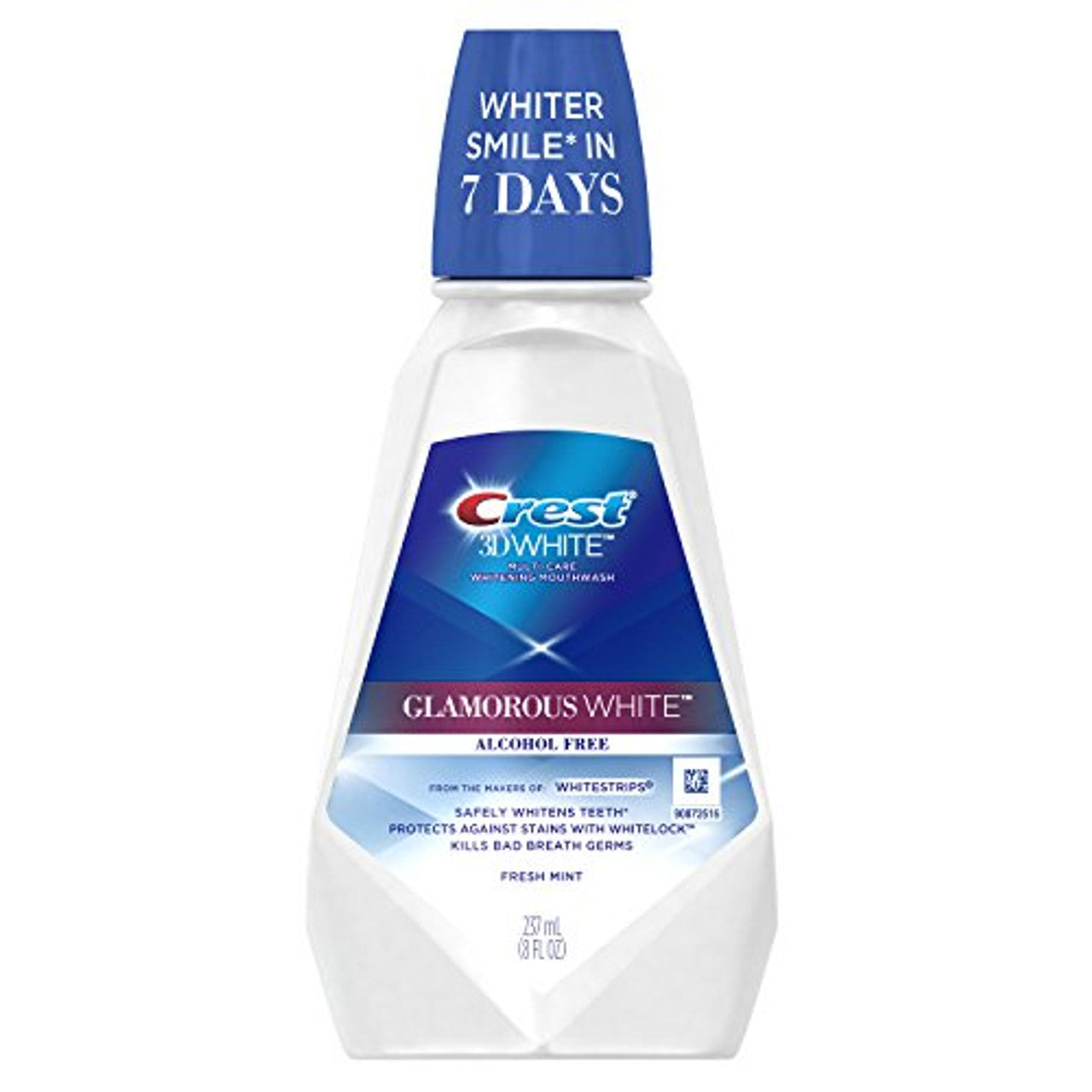 Crest 3D White Mouthwash, Glamorous White, Fresh Mint by Pasteur Pharmacy