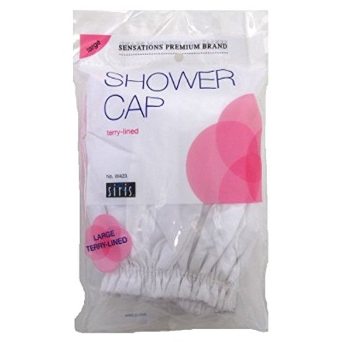 Siris Shower Cap Large Terry Lined Vinyl, Assorted Colors by Pasteur Pharmacy