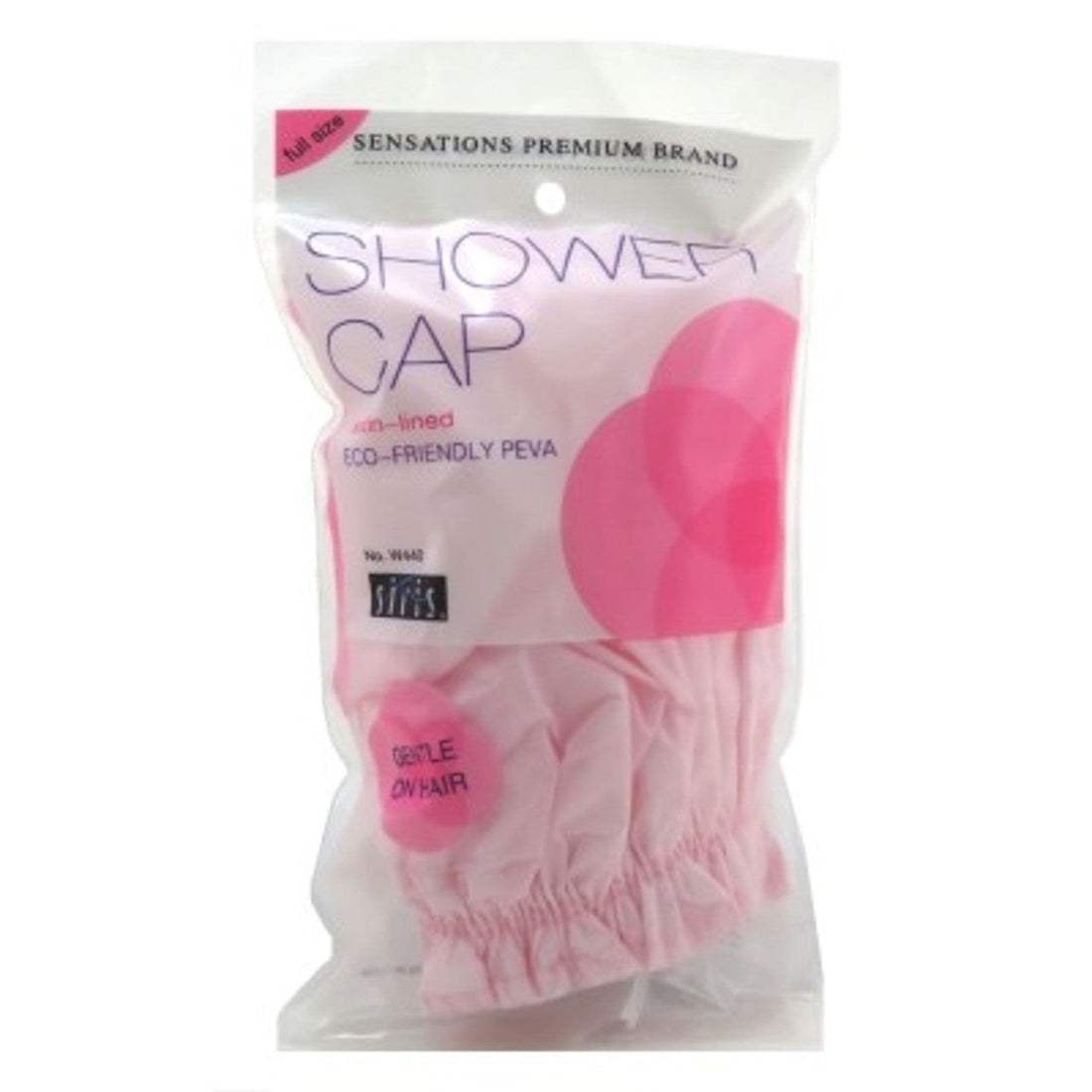 Siris Satin Lined Vinyl Shower Cap, Full Size by Pasteur Pharmacy