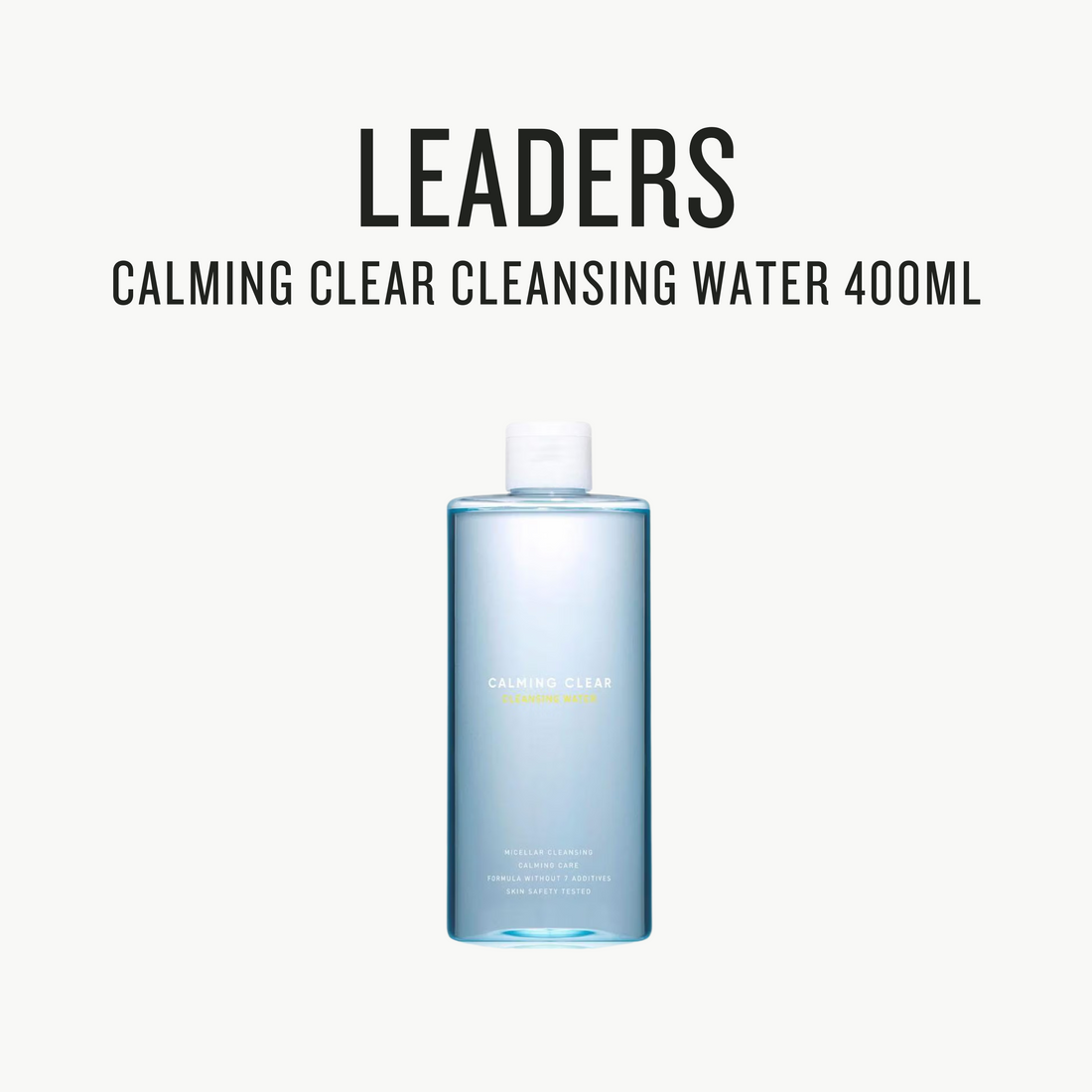 [ Flash Sale / LEADERS ] Calming Clear Cleansing Water 400ml by Pi-Boo