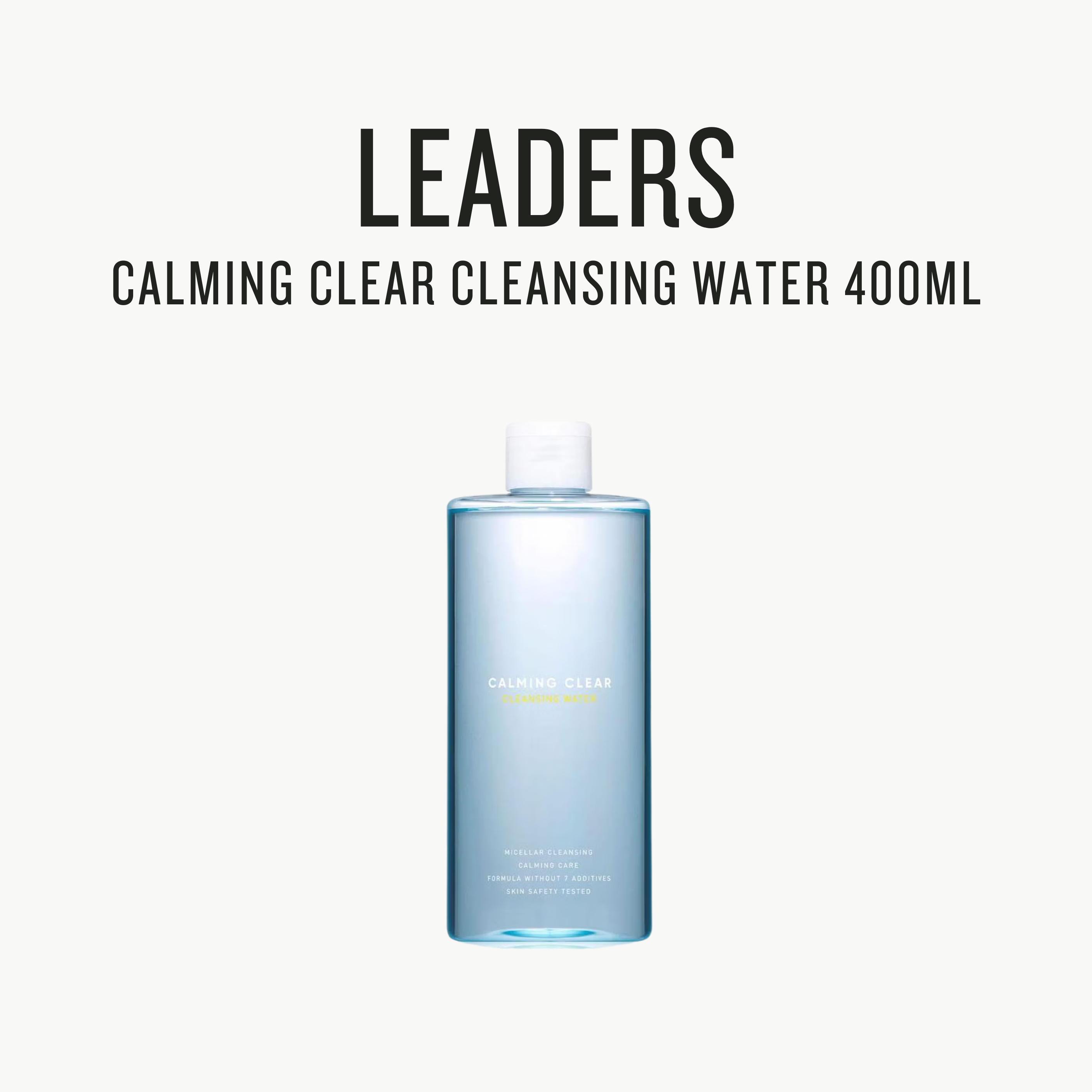 [ Flash Sale / LEADERS ] Calming Clear Cleansing Water 400ml by Pi-Boo