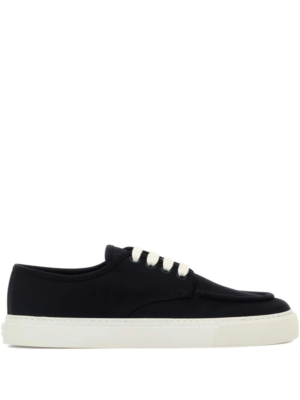 Prada Men Canvas Lace-Up Sneakers by Luosophy