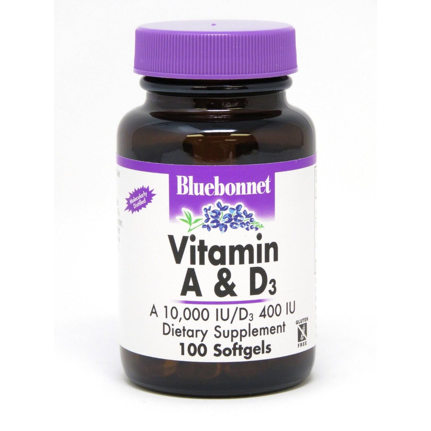 Bluebonnet Vitamin A&amp;D 3000 Mcg/10 Mcg 100 Softgel by Pasteur Pharmacy