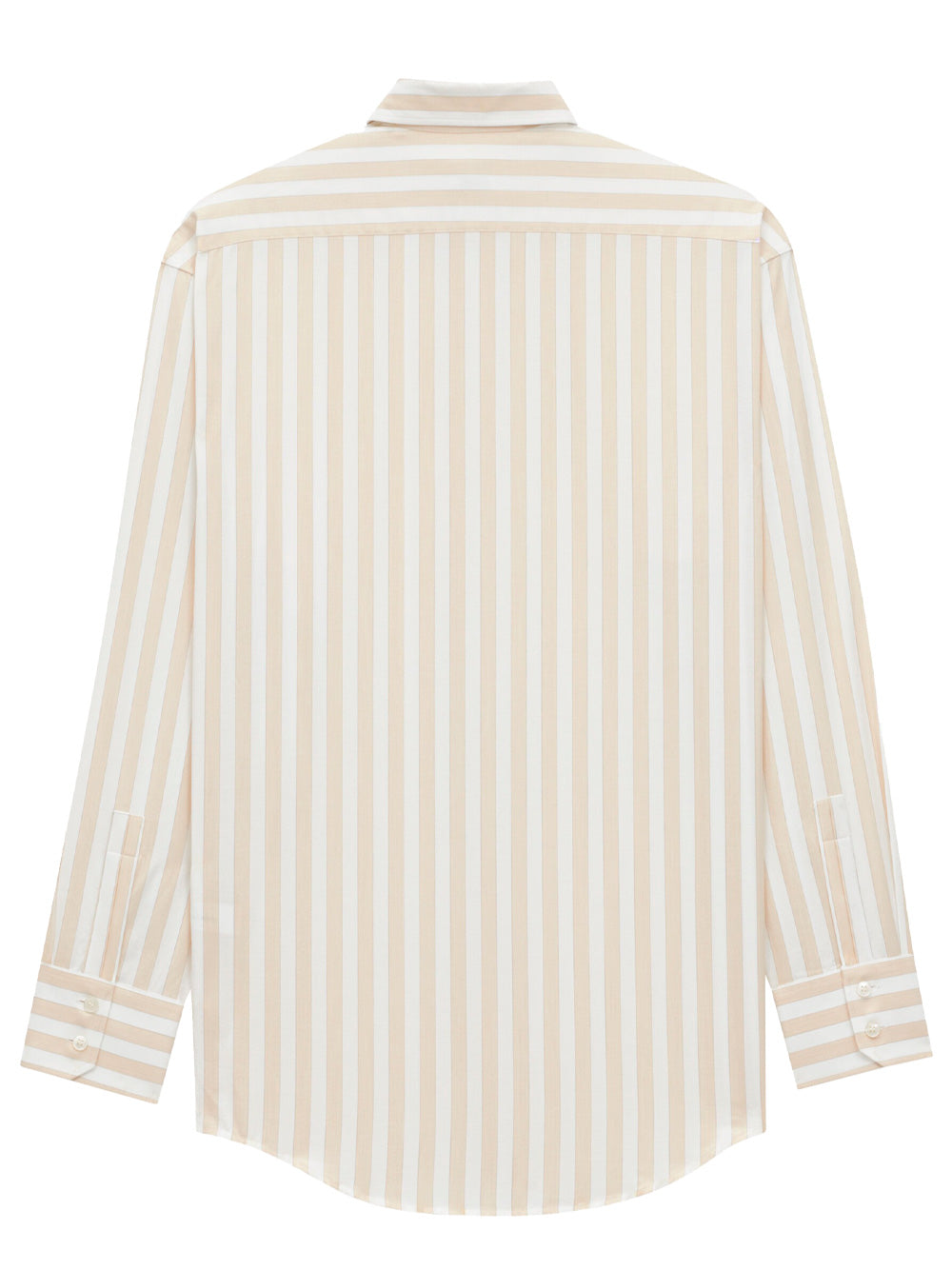 Saint Laurent Women Striped Cotton Cassandre Shirt by Luosophy