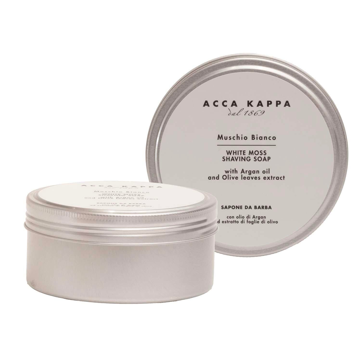 Acca Kappa Muschio Bianco White Moss Shaving Soap 8.45 oz. by Pasteur Pharmacy