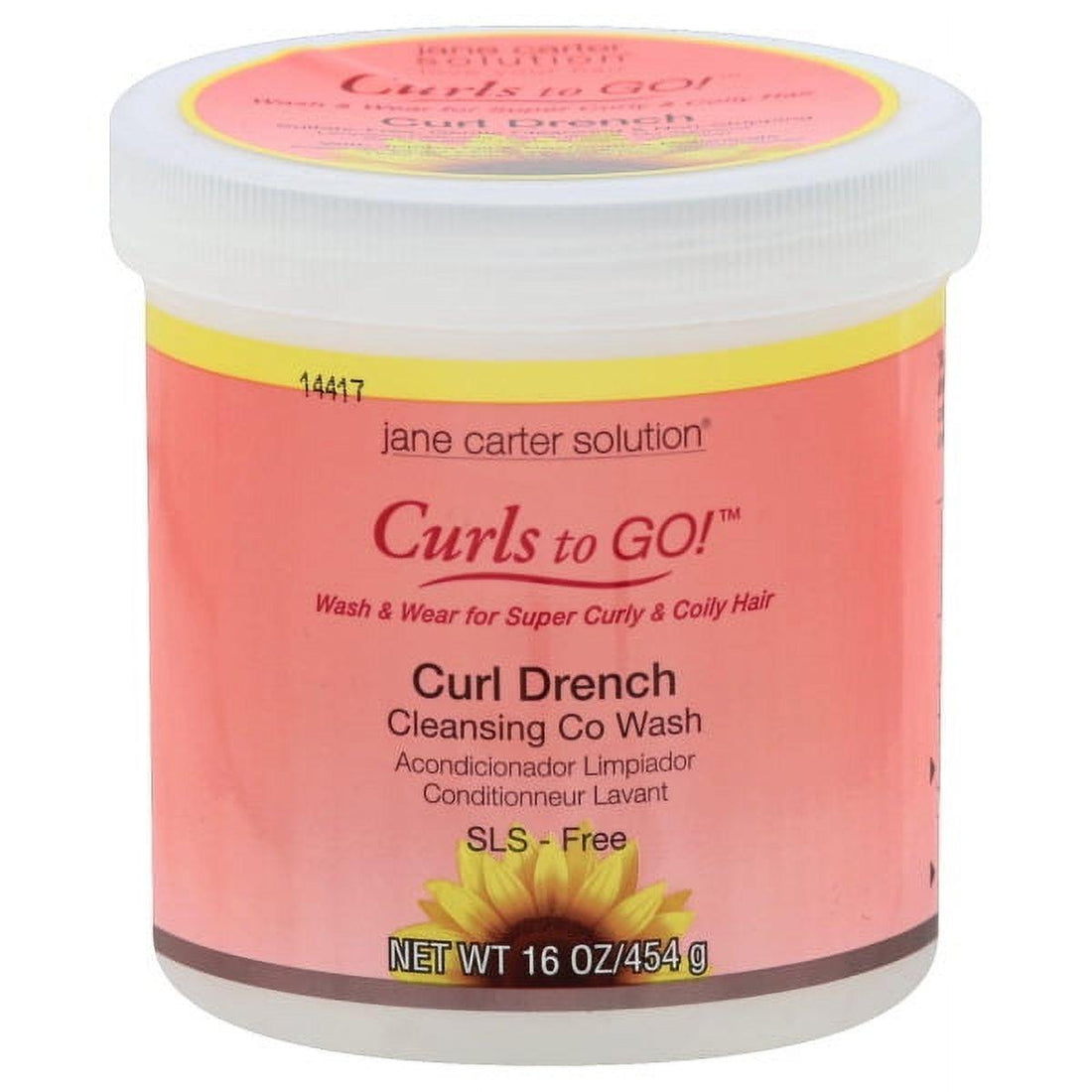 Jane Carter Solution Curls To Go! Curl Drench Cleansing Co Wash - 16 Oz by Pasteur Pharmacy